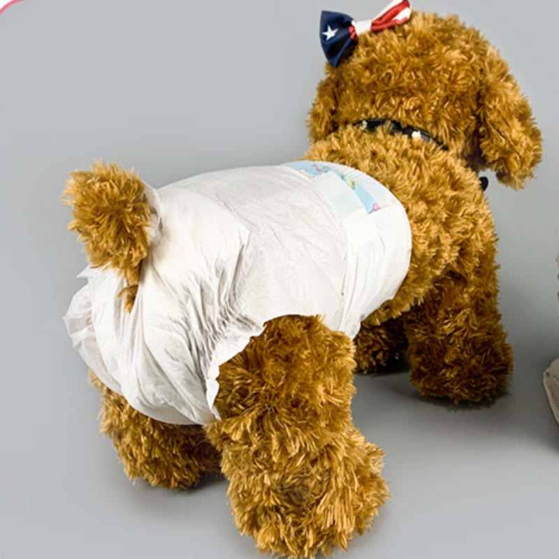 Super Absorbency Disposable Dog Diaper Nappies For Male Female In Cheap Price